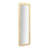 Tessa Natural Burl 72" Floor Mirror Model: TOV-C69156